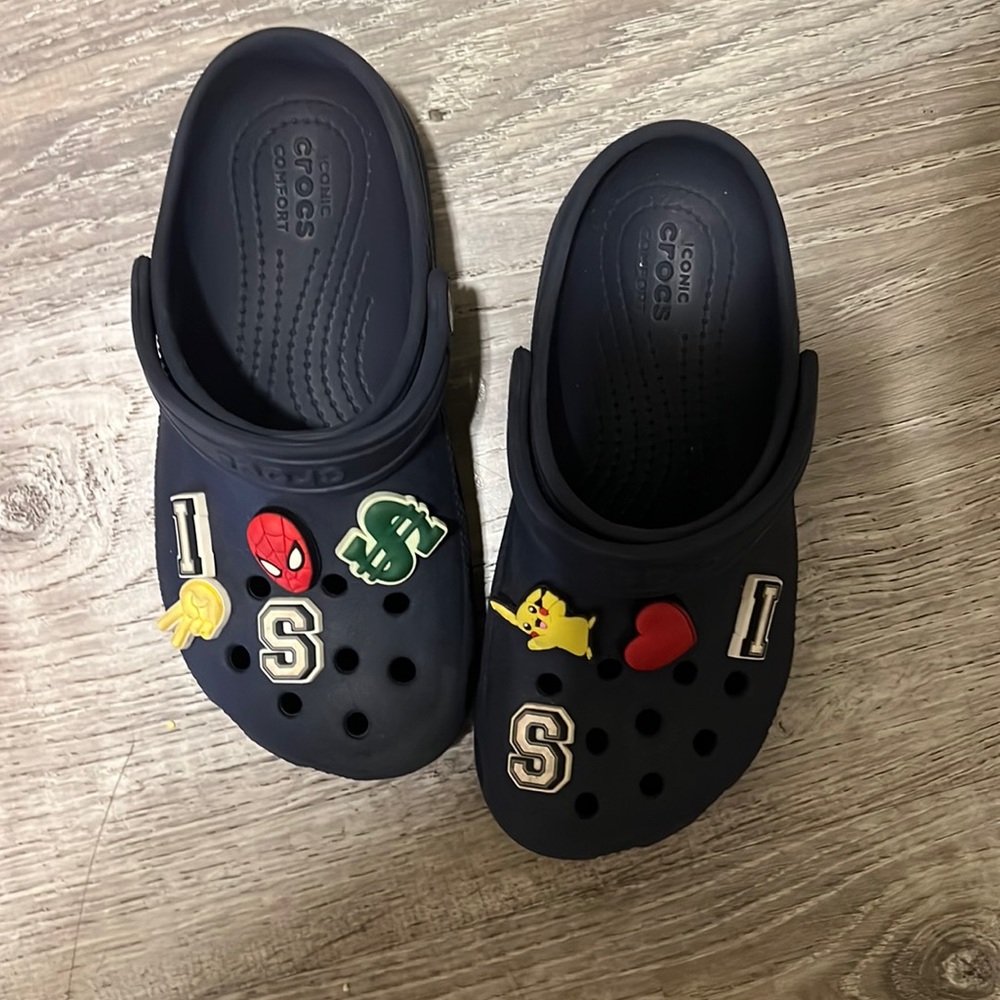 Crocs gently worn size 13